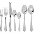 thumbnail image 2 of Oneida Dylan 42 Piece Everyday Flatware, Service for 8, 18/0 Stainless Steel, Silverware Set, 2 of 5