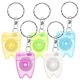 thumbnail image 1 of 5 llaveros de hilo dental, estuche portátil con forma de diente, práctico estuche para hilo dental, 1 of 7