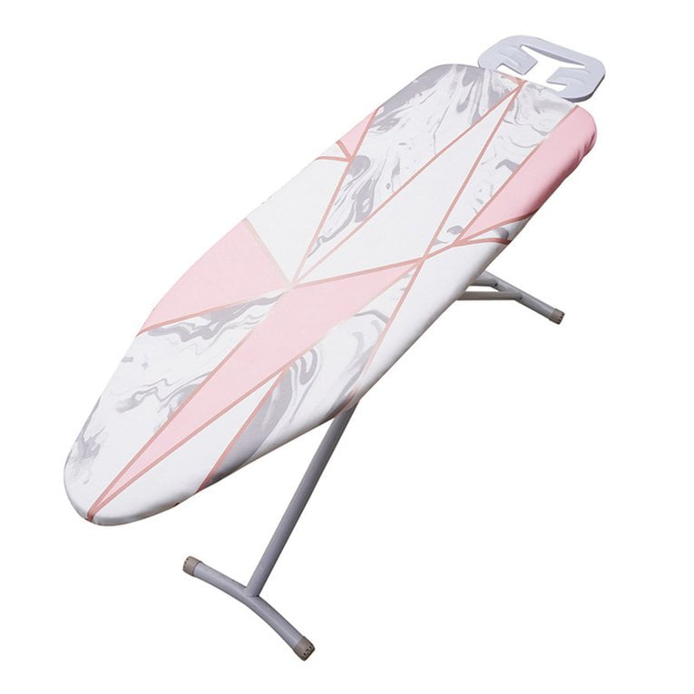 Rest Home Laundry Room or Dorm Use Safety Iron Elegant Pattern Non-Slip Adjustable Height Safety Storage Lock YORKING Ironing Board cotton ironing board cover Height Adjustable 