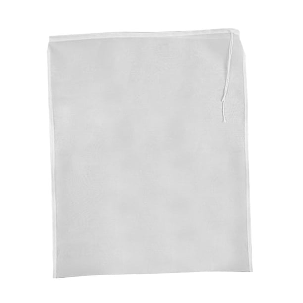 Bolsa de filtro reutilizable para cerveza, colador de tela de malla y prensa para vino, uva y sidra. Los 23x30cm