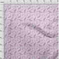 thumbnail image 4 of oneOone Cotton Poplin Pink2 Fabric Leaves Craft Projects Decor Fabric Printed By The Yard 56 Inch Wide, 4 of 4