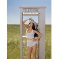 thumbnail image 7 of Kacey Lee Women's Pointelle Ruffle Sleep Set, 2-Piece, Sizes XS-XXL, 7 of 7