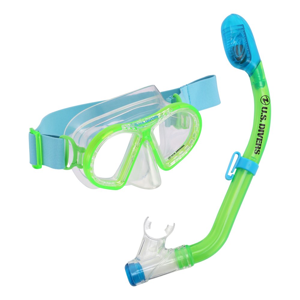 U.S. Divers Toucan Jr Kids Mask and Snorkel Combo Ages 6+, EasyAdjust