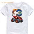 thumbnail image 2 of Camiseta de dibujos animados de anime para niñas, camisetas para niñas, ropa para niños, ropa para niños, camisetas gráficas de Blaze y los Monster Machines, 2 of 5