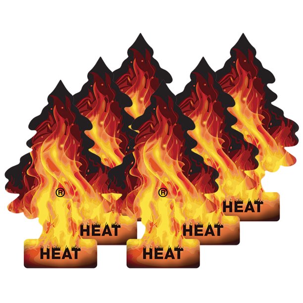 Little Trees Car Air Freshener 6Pack (Heat)