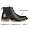 thumbnail image 5 of Thomas & Vine Mens Watson Wide Width Tru Comfort Foam Pull-on Wingtip Chelsea Boot, 5 of 7
