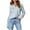 Light Blue, variant on Brilliant Fall Tops for Women 2023 Trendy 2024 Women's Denim Shirt Women Chambray Jean Western Shirts Long Sleeve Button Tops Blue M