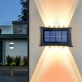 thumbnail image 1 of Fiudx Luces Solares Led para Exteriores, Focos Solares Impermeables para Paisajismo, Luces Inalámbricas para Jardín, Iluminación Blanca/Cálida/Colorida para Patio, Pasarela, Terraza, Fácil Instalació, 1 of 6