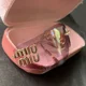 thumbnail image 1 of MIU MIU MU 54YS Gold and Violet Purple Women’s Sunglasses with Case, 1 of 4