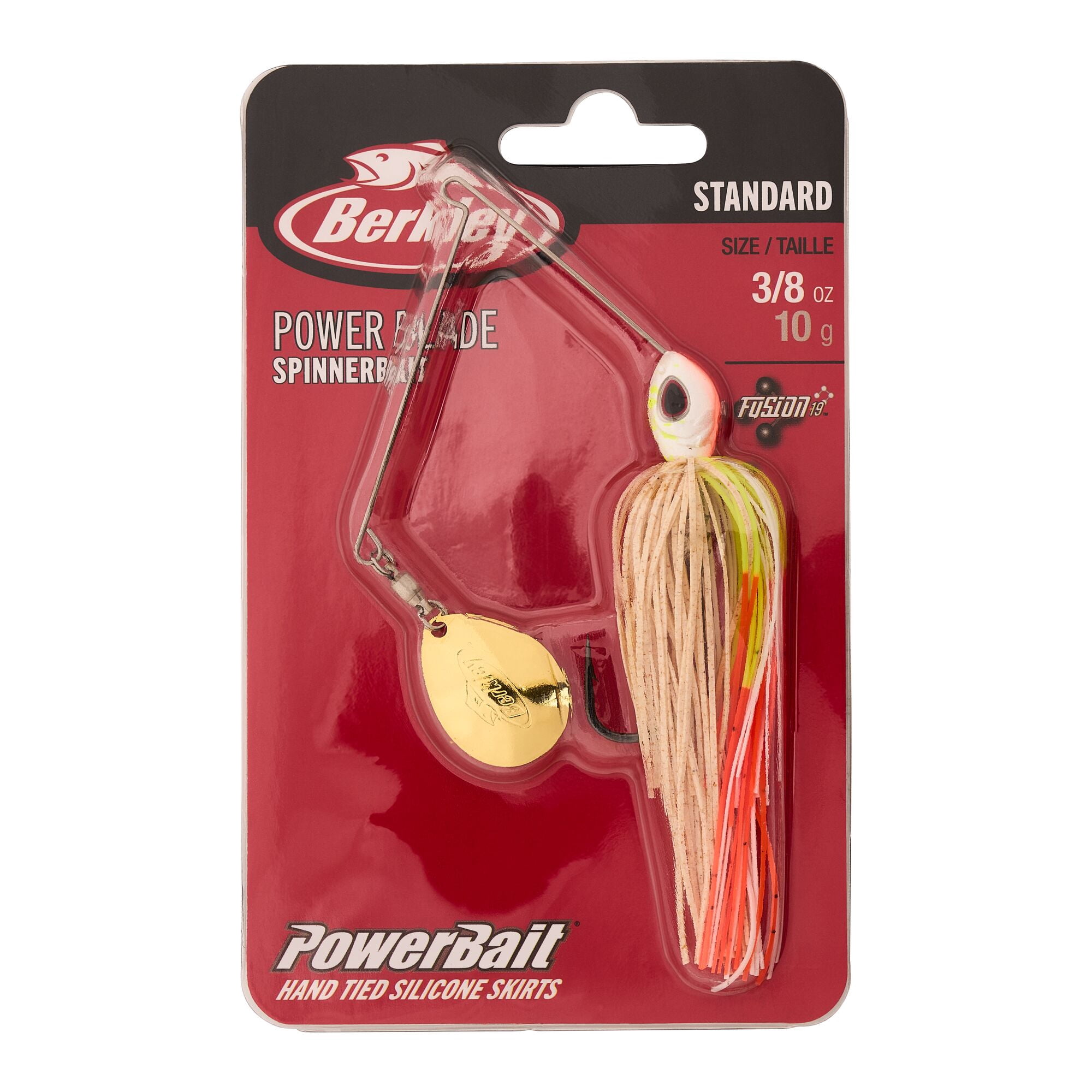 Berkley Power® Blade Standard, Spinnerbaits, Coleslaw/Gold (1 Count)