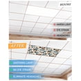 thumbnail image 7 of Fluorescent Light Covers for Ceiling Lights 1 Piece, Teal Brown Spring Floral Magnetic Classroom Light Covers 4x2 Feet, Vintage Botanical Summer Fluorescent Ceiling Filters for Office Classroom, 7 of 7