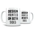 thumbnail image 2 of Frozen Footprints Lasting Memories - Family Snowshoeing Enthusiast - 11 oz Ceramic Coffee Mug, 2 of 3
