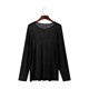 thumbnail image 5 of pstuiky camisa de manga larga para hombre, Camisa de manga larga con cuello redondo, transpirable, de color sólido y transparente para hombre tops de invierno para hombre m, 5 of 9