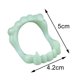 thumbnail image 3 of Dentaduras postizas de Halloween que brillan en la oscuridad, dientes falsos de vampiros de Halloween para disfraces, Cosplay de hombre lobo, 5 uds., 3 of 5