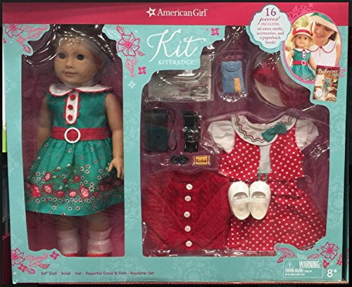 American Girl Kit Kittredge 1 Doll with two outfits and Accessories