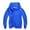 Blue, variant on Huowey Toddler Child Boys Autumn Winter Long Sleeved Color Block Hooded Zipper Coat Tops Cute Dailywear, 4-5 Years