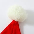 thumbnail image 6 of Sofullue Knitted Santa Hat Santa Beanie Christmas Santa Hat Winter hat Crochet Hairball Beanie Santa Claus Cap New Year Christmas, 6 of 9