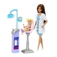 thumbnail image 5 of Barbie Careers Playset, Dentist with Blonde Doctor Fashion Doll, 1 Toddler Small Doll, Furniture & Accessories, 5 of 5