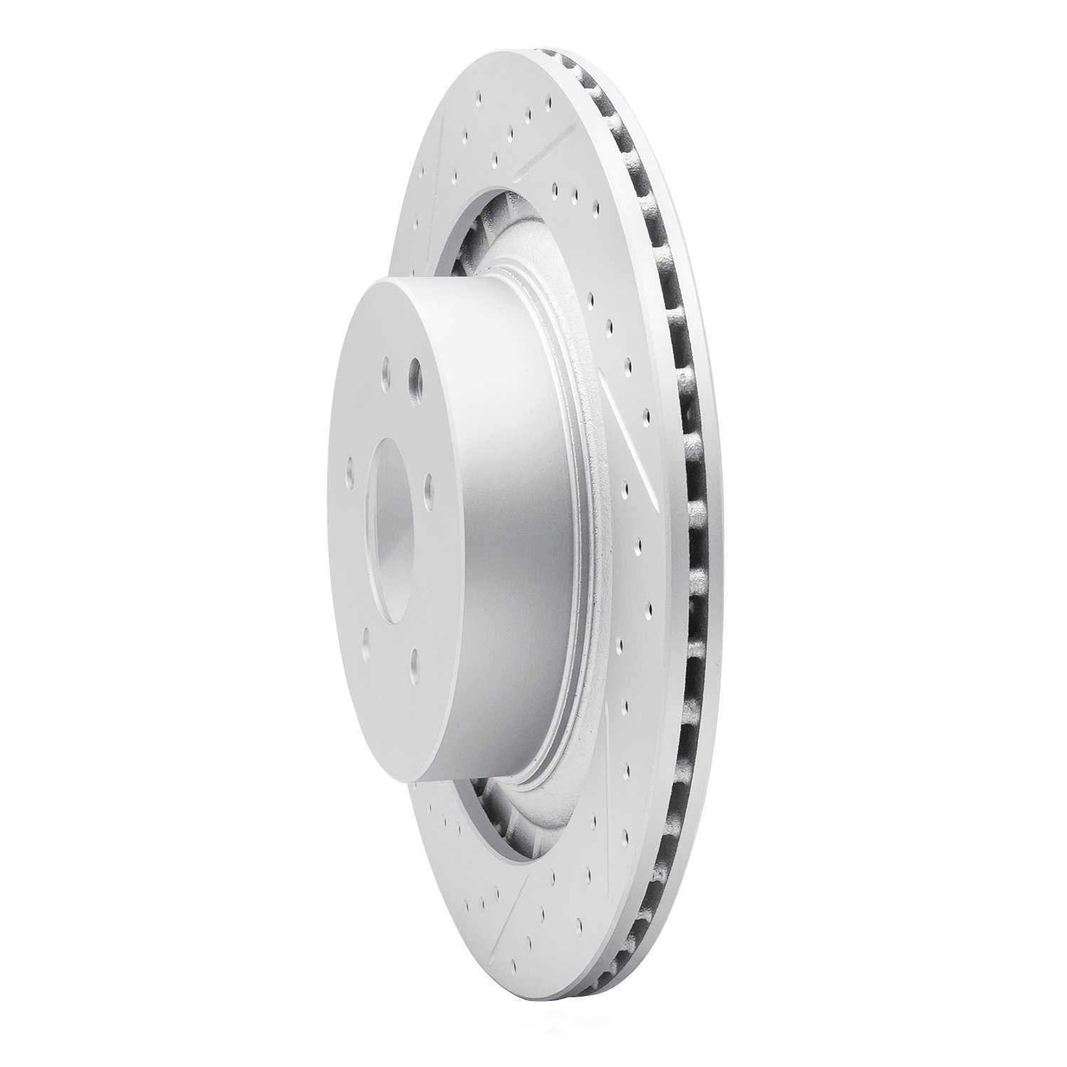 Dynamic Friction Company 830-68013L DFC Geoperformance Rotor - Drilled and Slotted