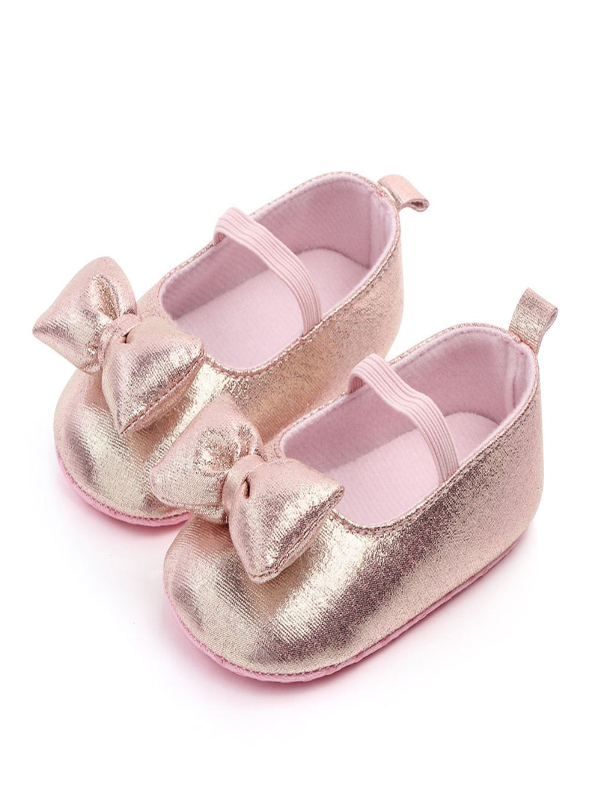 Toddler Baby Kids Girl Soft Sole Crib Shoes Sequins Flat Sneaker Soft Sole Shoes 