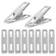 thumbnail image 1 of CRILSTYLEO 10Ud Pinzas Metálicas Para Ropa Compacto Clips Para Y Viaje, 1 of 7