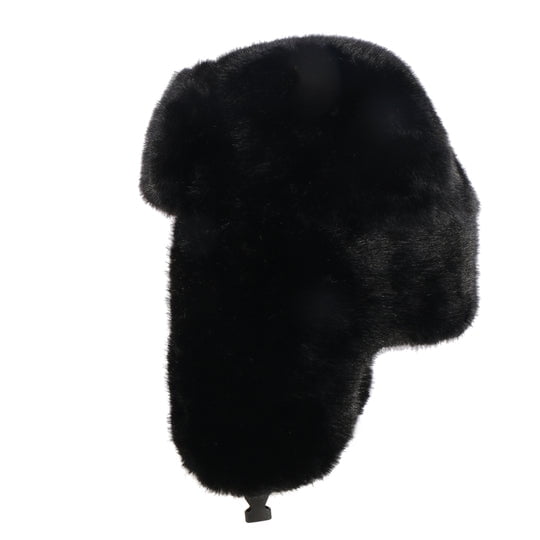 TZ Promise Men Women Winter Fuzzy Fluffy Solid Trapper Hats Windproof Russian Ushanka Warm Ear Flaps Cold Weather