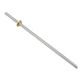 thumbnail image 5 of Uxcell 11.81''x0.08''0.16''Screw Rod with Copper Nut for 3D Printer  Stainless Steel Silver Tone 1pcs, 5 of 5