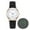 Black, variant on TIHLMK Watches for Women Ladies Luminous Retro Female Watch Belt Quartz Watch