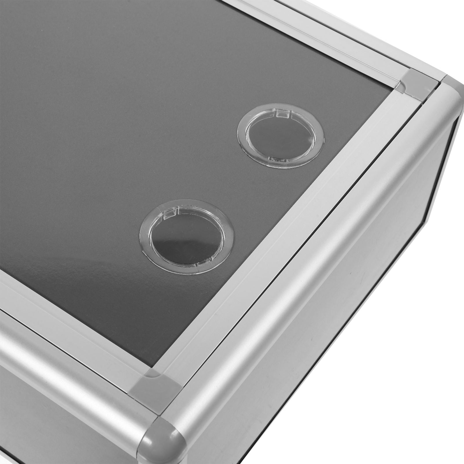 WHAMVOX Modern Post Wall-mounted Suggestion Box Office 32.50X24.50X11.00CM Silver