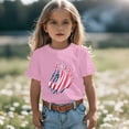 thumbnail image 4 of HAYIMI Toddler T-Shirts Kids Boys Girls Casual Short Sleeve T Shirt 4th Of July Patriotic O-Neck Graphic Tee Tops For Children Celebrate America's 250th Anniversary 1776-2026 Versatile Dailywear, 4 of 6