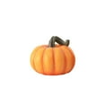 thumbnail image 1 of SUNSIOM Halloween Pumpkin Figurine Classic Pumpkin Statue with Note/Leaf Home Decorations Fall Party Favors, 1 of 5