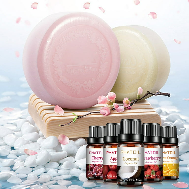 Coconut Essential Oil Set Organic Plant Natural 100% Pure Coconut Oil for  Diffuser,Cleaning,Home,Bedroom,SPA,Massage,Aromatic,Perfumes,Humidifier,Skin