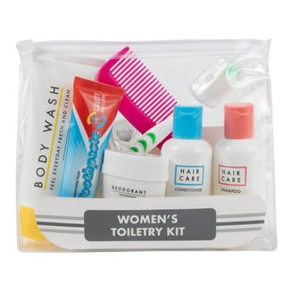 Trail Maker 25 Pack Travel Size Hygiene Kits, 13 Piece Toiletry
