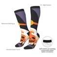 thumbnail image 4 of Balery Halloween Gnomes Calcetines novedosos Calcetines deportivos Calcetines hasta la rodilla Calcetines de algodón Calcetines originales y geniales, 4 of 6