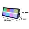 thumbnail image 4 of Estrobo LED Profesional RGB Showtech ND1804A Luz de Alto Brillo DMX Pro, 4 of 4