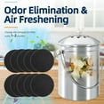 thumbnail image 4 of 10Pcs Charcoal Filter for Compost Bucket 6.7 Inch Kitchen Activated Carbon Compost Bin Filter Replace for Countertop Bin, 4 of 6