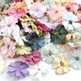 thumbnail image 3 of Material hecho a mano simulación flor boda flor pared ramillete tocado flor decorativa flor crisantemo flor estrella lengua flor, 3 of 6