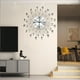 thumbnail image 1 of Reloj de pared SHUNZY, moderno y silencioso, 60 cm, con forma de gota plateada, 1 of 9