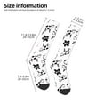 thumbnail image 5 of Balery Cute Cow And Milk Stains Fun Novelty Socks Men'S Women'S Crew Socks Funny Crazy Novelty Socks Quirky And Cool Socks, 5 of 9