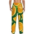 thumbnail image 3 of Kll Mens Pajama Pants For Men,Mens Lounge Pants,Funny Gifts For Men,Men'S Pajama Bottoms-Orange, 3 of 9