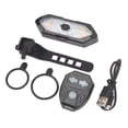 thumbnail image 4 of Intermitentes y luces traseras para bicicleta, recargables por USB, resistentes al agua, con mando a distancia inalámbrico, para bicicletas de montaña y de carretera Jadeshay A, 4 of 8