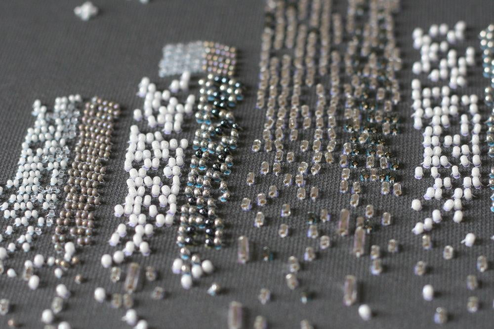 Bead Embroidery Kit - The glitter of the night lights AB-755
