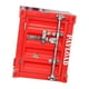 thumbnail image 5 of Mesita de noche de estilo Industrial, armario estilo contenedor, muebles para el hogar, práctica mesita de noche con cerradura para aperitivos de baño Rojo, 5 of 8