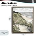 thumbnail image 4 of Stupell Industries Tropical Coastal Calm on Sandy Dunes Brown Floating Frame Canvas Art, 25 x 31, by Riley B, 4 of 8