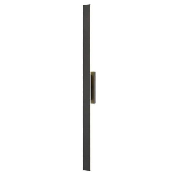 5006-72BK-LED-Z-Lite-Stylet - 72W 4 LED Outdoor Wall Mount In Modern Style-3.75 Inches Tall and 4.75 Inches Wide