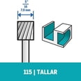 thumbnail image 4 of Dremel Accesorio Escariador 115 Paralelo 5/16 In 2 Un, 4 of 5
