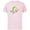 Soft Pink, variant on Disney The Little Mermaid Flounder Bubbles T-Shirt - Short Sleeve Cotton T-Shirt for Adults - Customized-Natural
