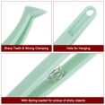thumbnail image 4 of Unique Bargains Sticker Tweezers for Crafting Curved Tip with Spring, Green, 10 Pieces, 4 of 4