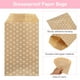 thumbnail image 3 of Uxcell 100Pcs Bolsas de Papel Kraft, 6" x 3" Bolsas de Caramelo Impermeables, Bolsas de Favor Planas, Bolsas de Regalo Pequeñas, Puntos Marrones, 3 of 6