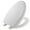 White, variant on MAYFAIR Toilet Seat will Slow Close and Never Come Loose, ROUND, Long Lasting Plastic, White, 20SLOWE